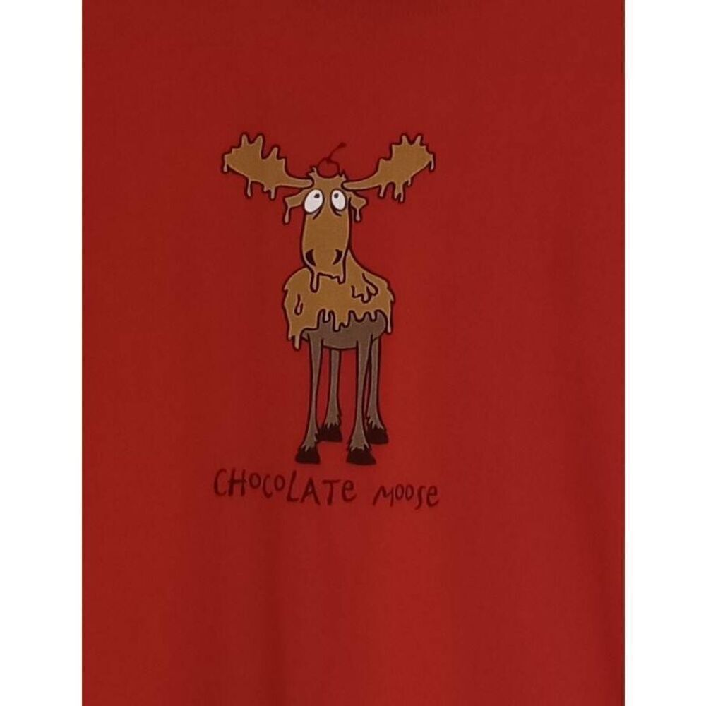 Chocolate mousse, red short sleeve Minnesota t-shirt size medium - Picture 3 of 4